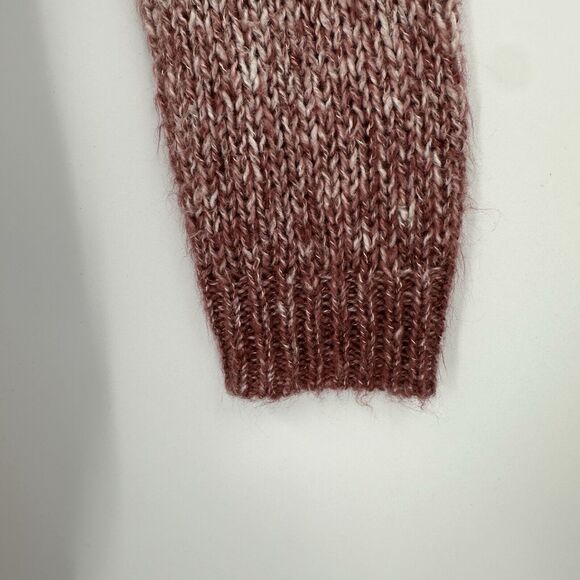 Sun & Shadow Womens Duster Cardigan Sweater S Pink Ombre Open Front Long Sleeve - Picture 5 of 7